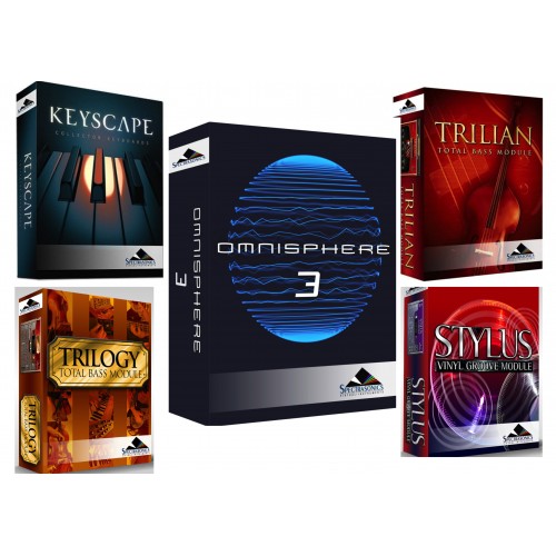 SPECTRASONICS V3 Mega Pack - Omnisphere, Keyscape, Trilian, Trilogy, Stylus RMX & more - PlugIn Instrument MAC / WIN